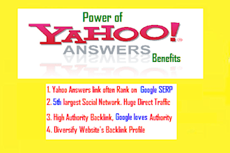 6 Yahoo Answers Promoting Website