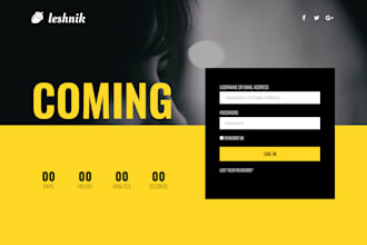 design dazzling signup form landing page in 4hours