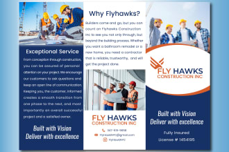 design awesome brochure and flyer for your business