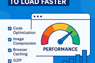 do website optimization, improve wordpress and shopify speed