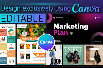 create editable canva flyer designs and templates