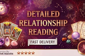do a psychic love relationship reading in detail