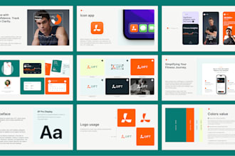 design full brand identity brand book business