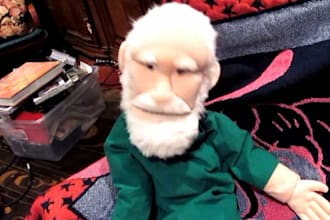 make a video with this puppet