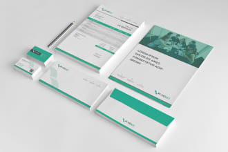 design business card and letterhead