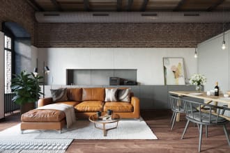 create photorealistic 3d interior and exterior renderings