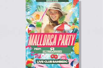 create a flyer for your bar or club