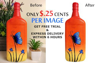 photoshop ecommerce product photo editing, white background