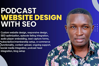build a podcast wordpress site with SEO