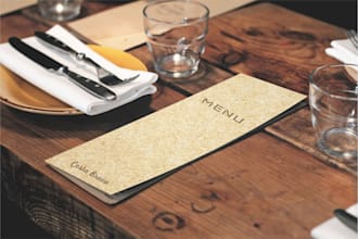 design a restaurant menu, leaflet, cocktail menu, menu board