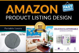 do amazon product editing and infographic