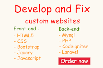 create or fix responsive PHP website