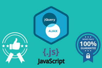 do all your jquery javascript ajax angular and json tasks