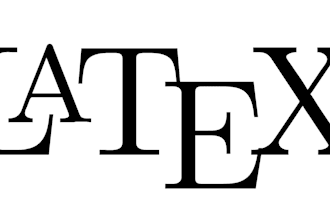 create your document in latex