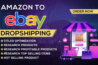 do amazon to ebay dropshipping top listings