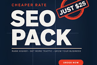 do onpage, offpage SEO  with report and improve rank,fix website problems