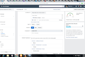do facebook audience insight research for targeting