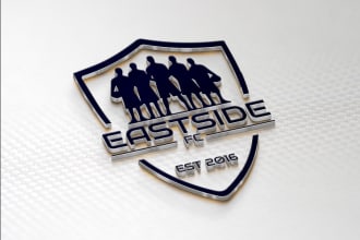 design unique soccer logo in 3hr