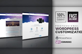 configure and customize your wordpress website