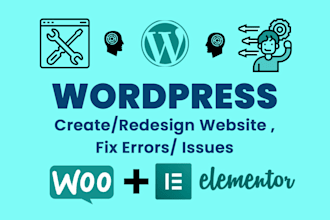 design and develop website using php, wp, magento, react, laravel