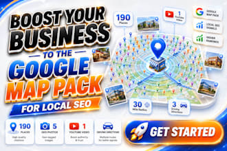 boost your business to the google map pack for local SEO