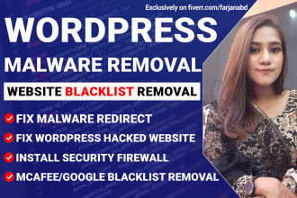 fix wordpress hacked website wordpress malware removal with wordpress security