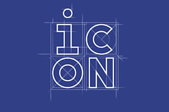design a one off unique icon