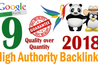create 50 manual high PR authority seo dofollow backlinks