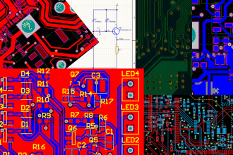 design pcb, pcb layout, electronic circuit pcb boards