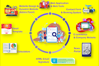 make web app or web application or website for you