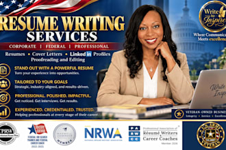 write resumes for veterans