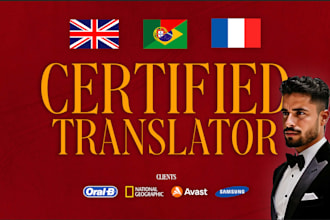 translate french to portuguese or english in any order