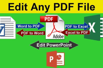 format and convert PDF to word, excel, and powerpoint