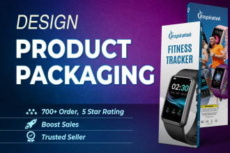 design packaging box, product label for your brand