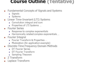 write course outline syllabus lesson plan for your course