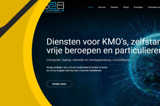 build digitally appealing landing page for businesses