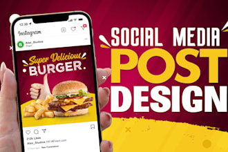 design premium facebook or instagram posts ad images