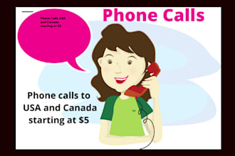 make phone calls to the USA and canada