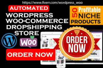 create profitable automatic dropshipping website store of any niche