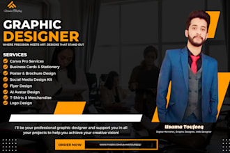 be your creative graphic designer for your business