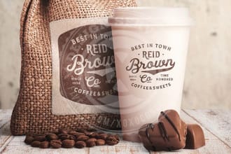 create realistic mockup image of your product or merchandise