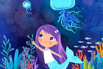 do beautiful children book illustrations