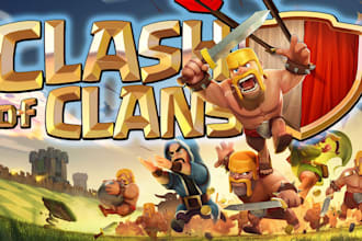 play clash of clans for you