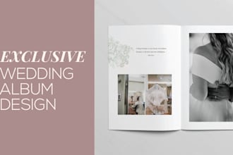 design exclusive wedding photo album