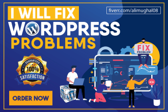 fix wordpress errors, recover hacked websites, remove virus