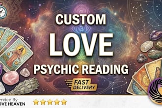 do a custom love psychic reading in detail