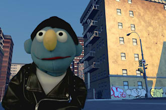 be your paid spokespuppet for up to 30 seconds