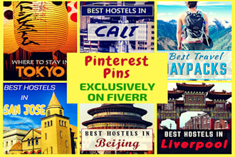 create 30 custom pinterest pins