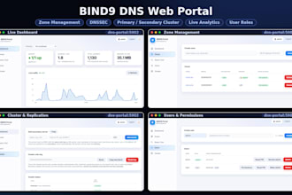 setup a self hosted dns server with modern web management portal