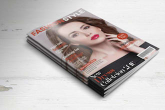 do attractive magazine cover design